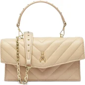 Torebki damskie - Patrizia Pepe Skórzana torebka na ramię - miniaturka - grafika 1