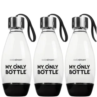 3x Butelka SodaStream My Only Bottle Black - Akcesoria i części AGD - miniaturka - grafika 1