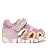 Buty dla dziewczynek - Sandały Geox B Sandal Iupidoo B5517C 0BC14 CE82M Różowy - miniaturka - grafika 1