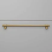 Zawiasy, okucia i inne akcesoria - Uchwyt meblowy podłużny Pull Bar Cast Large 350 Mosiężny - miniaturka - grafika 1