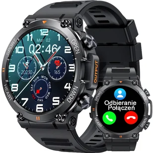 Rubicon RNCE95 SMARUB178 Czarny - Smartwatch - miniaturka - grafika 2