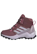 Buty trekkingowe dziecięce - adidas Terrex Ax4r Mid buty trekkingowe dla dzieci, unisex, dla dzieci, Quiet Crimson Silver Dawn Pink Fusion, 38 EU - miniaturka - grafika 1