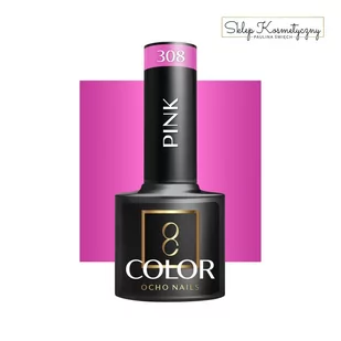 OCHO NAILS Lakier hybrydowy pink 308 -5 g - Lakiery hybrydowe OCHO NAILS Lakier hybrydowy pink 308 -5 g - Lakiery hybrydowe - miniaturka - grafika 1