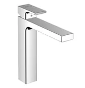 Baterie umywalkowe - Hansgrohe Vernis Shape - Bateria umywalkowa, z kompletem odpływowym, EcoSmart, chrom 71590000 - miniaturka - grafika 1