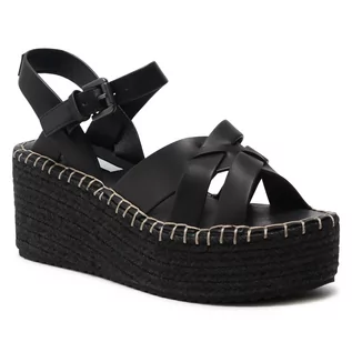 Espadryle damskie - Pepe Jeans Espadryle Witney River PLS90491 Black 999 - grafika 1