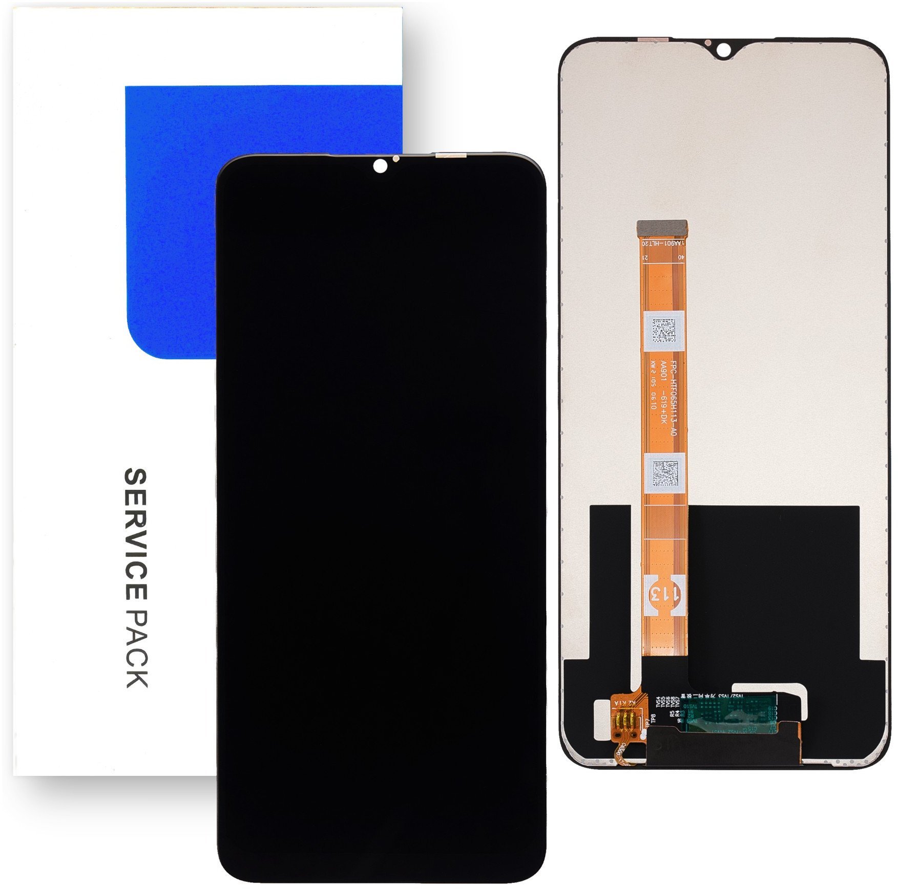 Wyświetlacz do Realme C3 Service Pack LCD RMX2027 Ekran Oryginał Mobilepart