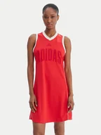 Sukienki - adidas Sukienka codzienna Stadium KC4998 Czerwony Slim Fit - miniaturka - grafika 1