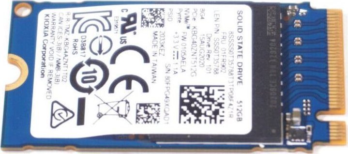 Lenovo BG4 512GB M.2 2242 PCI-E 01FR902