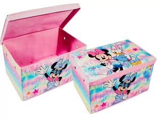 Myszka Miki Minnie Skrzynia Pojemnik Na Zabawki - Pojemniki na zabawki - miniaturka - grafika 2