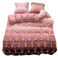 Pościel - POŚCIEL 140x200 DWUSTRONNA BAWEŁNA SATYNA GierekHoff KOMPLET 2 cz. CZ/HEKSY - miniaturka - grafika 1