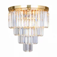 Lampy sufitowe - FC17106/4+1-GLD AMEDEO LAMPA SUFITOWA ZŁOTA/GOLD - miniaturka - grafika 1