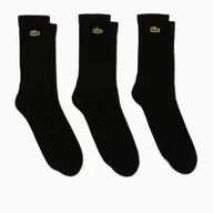 Skarpetki męskie - Skarpetki Lacoste  Core Performance Socks Black  EUR 43-46 - miniaturka - grafika 1