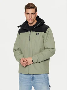 Quiksilver Kurtka przejściowa Overcast 3K EQYJK04063 Zielony Regular Fit - Kurtki męskie - miniaturka - grafika 1