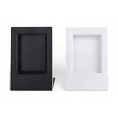 Ramki na zdjęcia - 2x Ramka + PudeĹ‚ko Na ZdjÄ™cia Do Fujifilm Instax Mini 12 11 9 8 7s 70 90 50 40 Evo Liplay Link 2 Se / BiaĹ‚a I Czarnaq - miniaturka - grafika 1