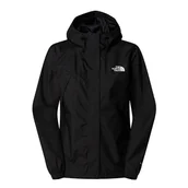 Kurtki i kamizelki sportowe damskie - Kurtka The North Face Antora Rain Jacket 0A8BKDJK31 - czarna - miniaturka - grafika 1