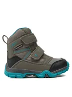 Buty dla chłopców - CMP Śniegowce Pyry Snow Boot Wp 38Q4514 Brązowy - miniaturka - grafika 1