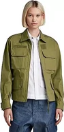 Kurtki damskie - G-STAR RAW Damska kurtka robocza w stylu vintage, zielona (Smoke Olive D342-B212), XS, Zielony (Smoke Olive D342-b212), XS - miniaturka - grafika 1