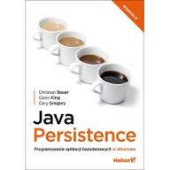 Bazy danych - Java Persistence - dostępny od ręki, wysyłka od 2,99 - miniaturka - grafika 1