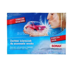 Sonax Ściereczka do usuwania wosku 9ml 418100 04181000 - Akcesoria do mycia samochodu - miniaturka - grafika 1