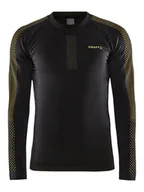 Koszulki sportowe męskie - Koszulka męska Craft ADV Warm Intensity LS Grey L - miniaturka - grafika 1