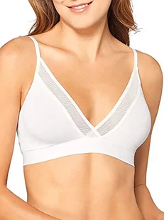 Sloggi Damski biustonosz Ever Fresh N bez fiszbin, biały, 85A - Biustonosze - miniaturka - grafika 1