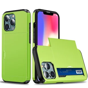 Pokrowiec König Design kompatybilny z Apple iPhone 13 - plastikowe, miękkie etui na telefon komórkowy w kolorze zielonym - Etui i futerały do telefonów - miniaturka - grafika 1