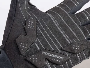 Rękawiczki rowerowe XL RockBros rękawice na rower S208-XL Czarne - Rękawiczki rowerowe - miniaturka - grafika 7