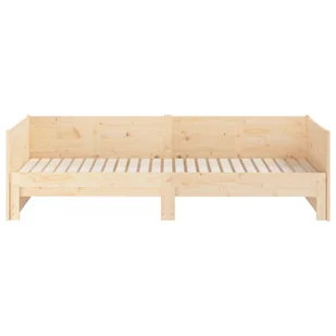 Lumarko Łóżko rozsuwane, lite drewno sosnowe, 2x(80x200) cm - Łóżka - miniaturka - grafika 8