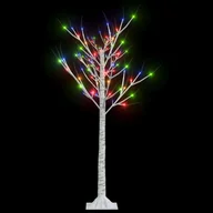 Oświetlenie świąteczne - vidaXL Wierzba z oświetleniem, 120 kolorowych LED, 1,2 m vidaXL - miniaturka - grafika 1