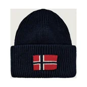 Czapki męskie - Napapijri Czapka F-EVEI | z dodatkiem wełny - miniaturka - grafika 1