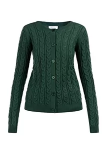 ALARY Damski kardigan 15424697-AL01, ciemnozielony, XS/S, ciemnozielony, XS-S - Swetry damskie - miniaturka - grafika 1