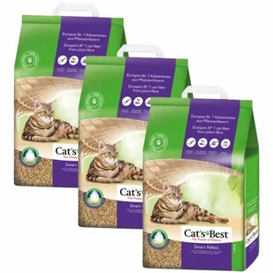 JRS Cats Best Nature Gold - Żwirek Dla Kotów Długowłosych 3x20l / 30kg - Żwirek dla kotów - miniaturka - grafika 1