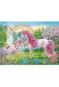 Diamentowa mozaika - Jednorożce w ogrodzie - Zabawki kreatywne - miniaturka - grafika 1
