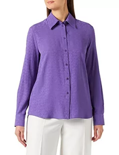 Pinko Damska koszula amortyzująca krepa po podbródek, Yb1_liliowa lawenda, 14 (L), Yb1_liliowy lawendowy, 40 - Koszule damskie - miniaturka - grafika 1