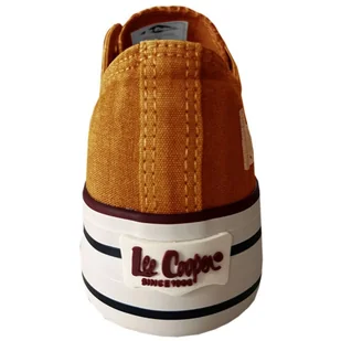 Buty damskie Lee Cooper LCW-24-31-2216LA 38 trampki pomarańczowe - Trampki damskie - miniaturka - grafika 4