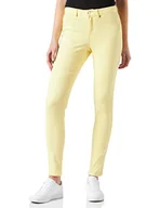 Spodnie damskie - VERO MODA Vmhot Seven Mr Slim Push Up damskie spodnie typu casual, Lemon Meringue, (M) W x 32L - miniaturka - grafika 1