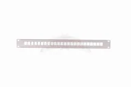 Akcesoria do szaf serwerowych - Sabaj-System Patch Panel do szaf rack 19" Pusty 12 Gniazd Szary 19-0017S 19-0017S - miniaturka - grafika 1