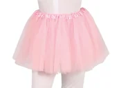 Stroje karnawałowe - Spódniczka Tutu dla dziewczynki - jasnoróżowa - 30 cm - 1 szt. - miniaturka - grafika 1