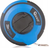 Poziomice, łaty, miary - Geko Miara zwijana stalowa 20m x 13mm 20 - miniaturka - grafika 1