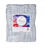 Koce - Koc 130x170 Monica Miętowy z frędzlami - miniaturka - grafika 1