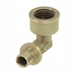 Tece Kolano mosiężne 90° GW 20 mm x 1/2" - Łączniki, trójniki, kształtki - miniaturka - grafika 1