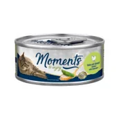 Mokra karma dla kotów - MOMENTS Adult Kurczak ze szparagami 24x70 g - miniaturka - grafika 1
