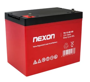 Akumulator żelowy Nexon 80-12 (12V 80Ah) - Baterie do zasilaczy awaryjnych UPS - miniaturka - grafika 1