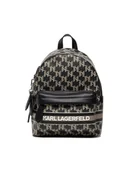 Plecaki - KARL LAGERFELD Plecak 221W3078 Czarny - miniaturka - grafika 1