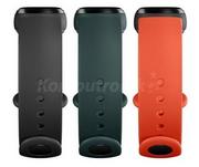 Akcesoria do zegarków - Xiaomi Mi Smart Band 5 Strap (3-Pack) Black/Orange/Teal - miniaturka - grafika 1