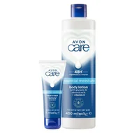 Zestawy kosmetyków damskich - Avon Care Essential Moisture Zestaw [Balsam do ciała 400ml + Krem do rąk] - miniaturka - grafika 1