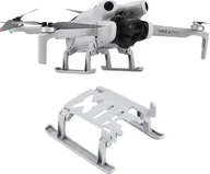 Akcesoria do drona - BRDRC SKŁADANE SANKI NÓŻKI PODWOZIE PŁOZY DO LĄDOWANIA DJI MINI 4 PRO - SZARE - miniaturka - grafika 1