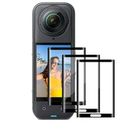 Akcesoria do kamer sportowych - 3x Szkło Hartowane Osłona Ochrona na Ekran LCD do Insta 360 Insta360 X4 X5 / KF31.184 - miniaturka - grafika 1