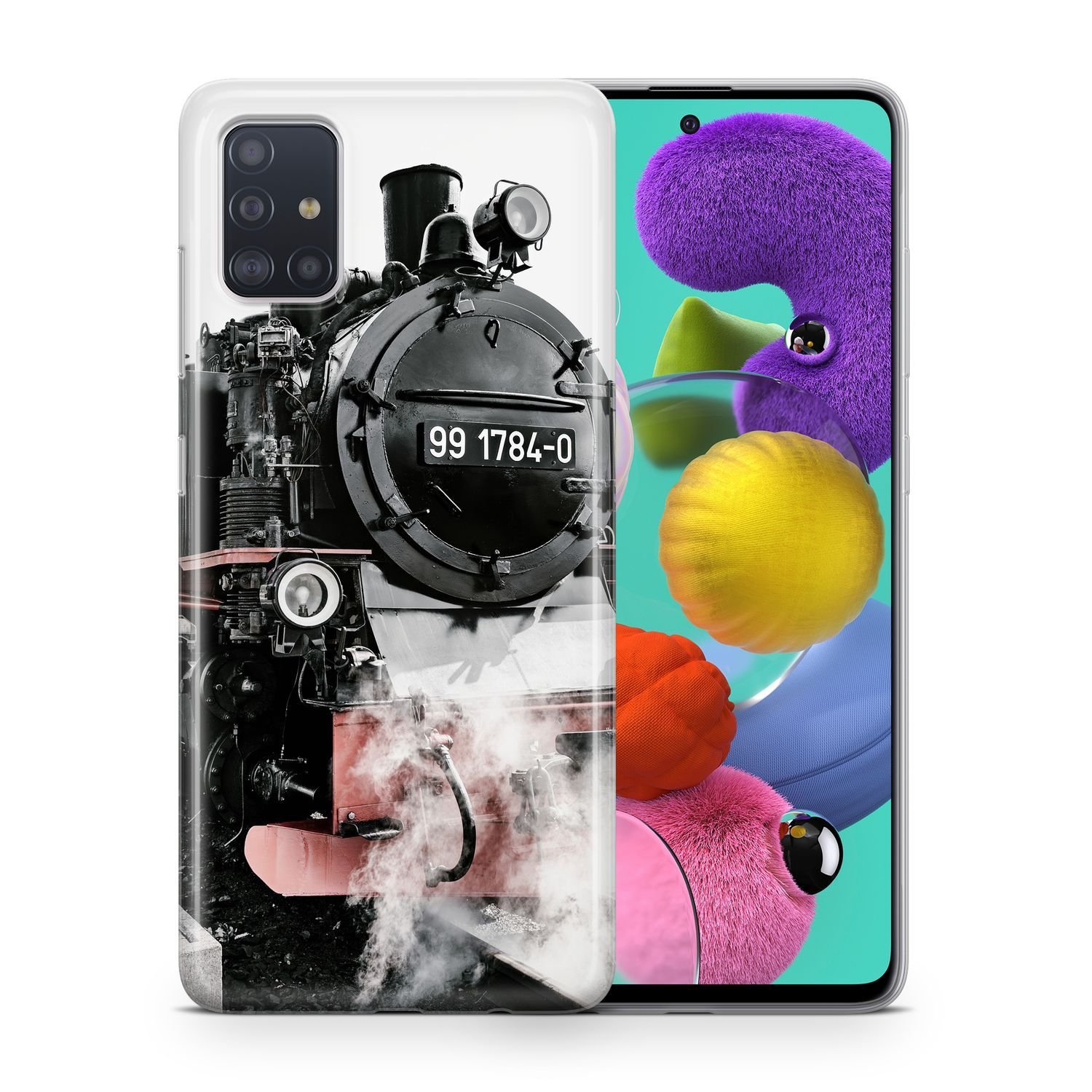 Etui na telefon komórkowy Pokrowiec ochronny na Huawei P20 Lite 2019 Etui Pokrowiec Bumper Cases TPU, Model: Huawei P20 Lite 2019, Wybierz motyw: Lokomotywa parowa Racing Roland