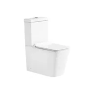 Miski WC - Mexen Cube kompakt wc z deską wolnoopadającą, biały - miniaturka - grafika 1